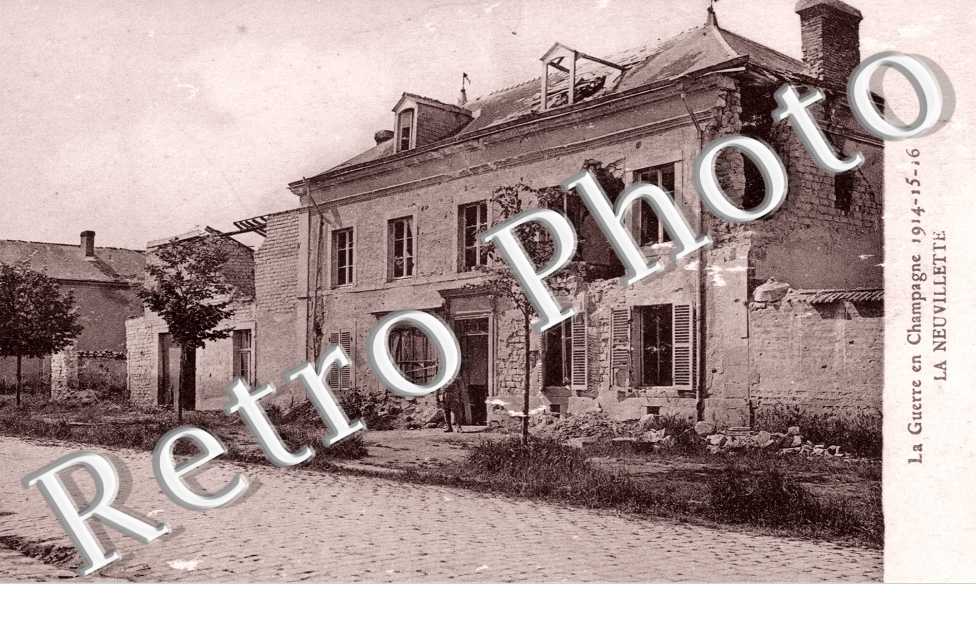 la guerre en Champagne 1914-15-16