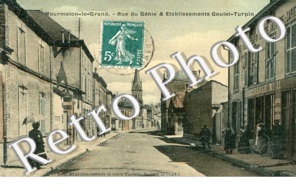 Rue du Genie et Etablissement Goulet-Turpin