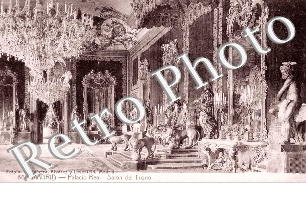 Palacio Real, salon del trono