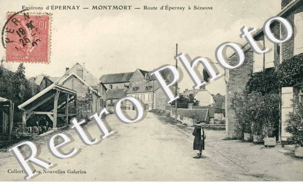 route d' Epernay a Sezanne