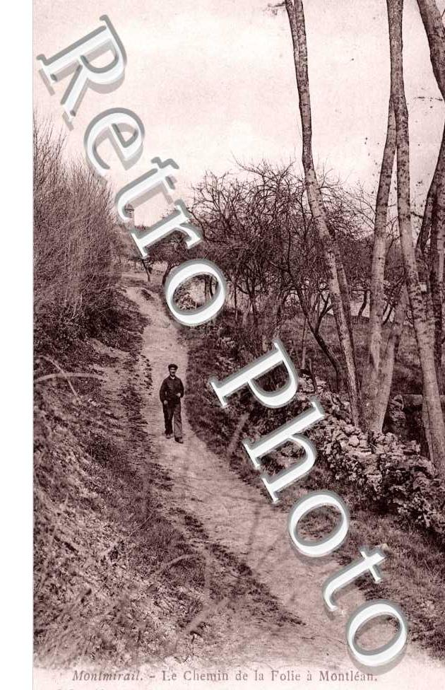 Chemin de la Folie a Montlean