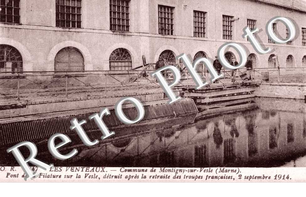 Pont de la Filature sur la Vesle