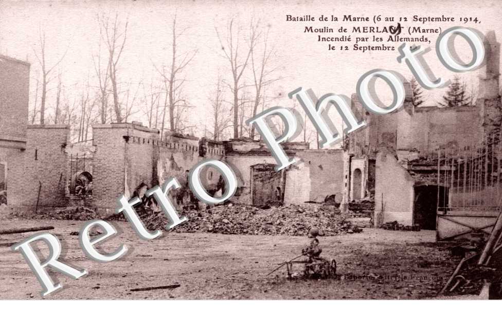 Bataille de la Marne - Moulin de Merlaut