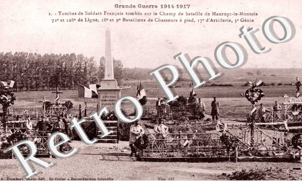 Tombes de Soldants francais