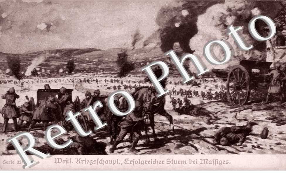 Erfolgreicher Sturm bei Massiges