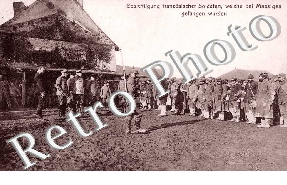 Besichtigung franzosischer soldaten