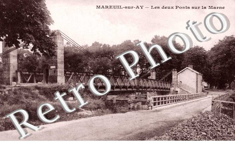 Les deux Ponts sur la Marne