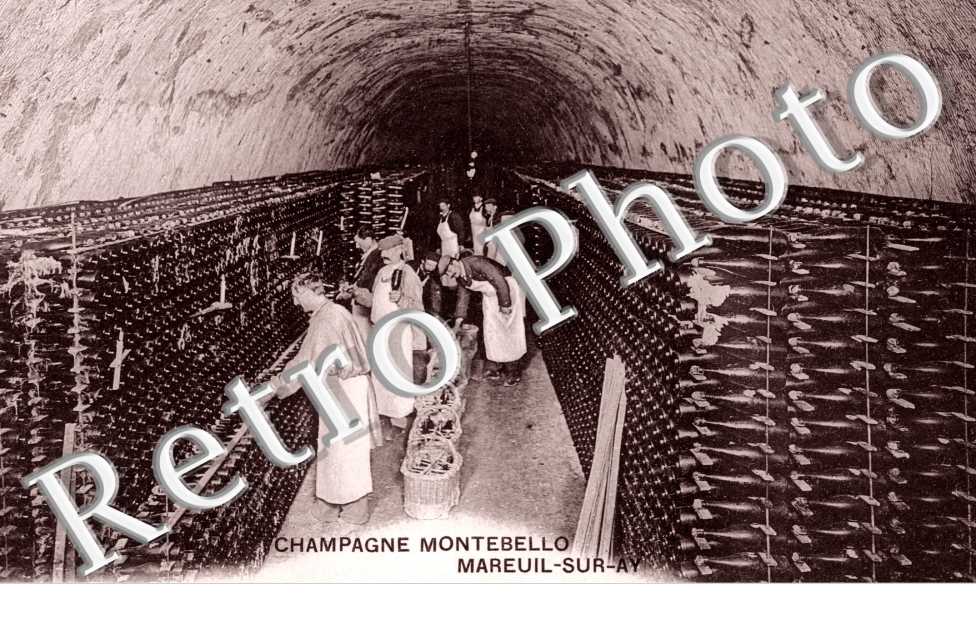 Champagne Montebello, Entreillage en cave