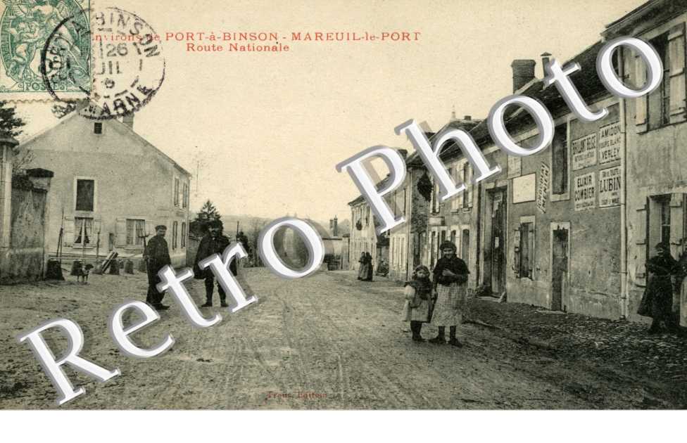 Route nationale - environs de Port a Binson