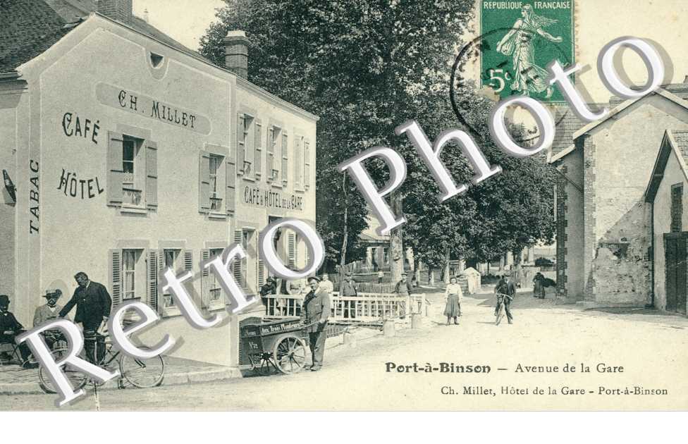 Port a Binson, Avenue de la Gare