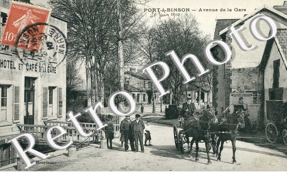 Port a Binson, Avenue de la Gare