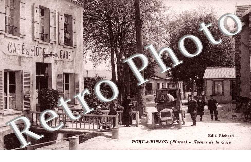 Port a Binson, Avenue de la Gare