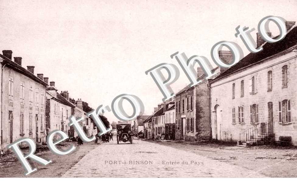 Port a Binson, Entree du Pays