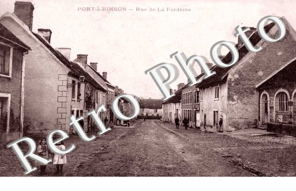 Port a Binson, Rue de La Fontaine