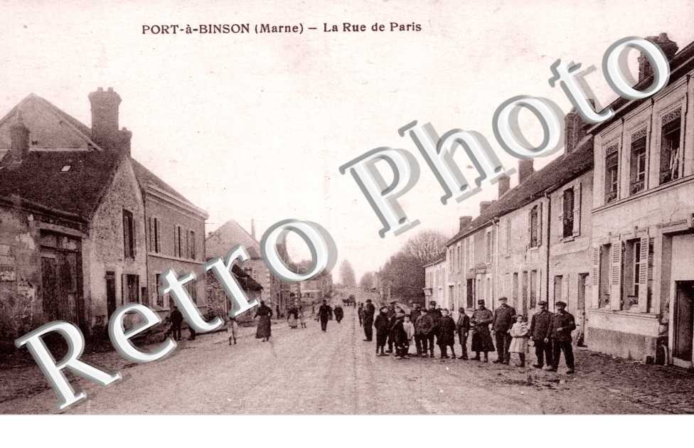 Port a Binson, Rue de Paris
