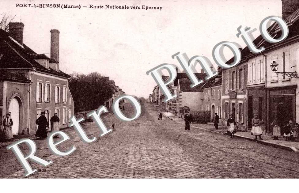 Port a Binson, Route Nationale