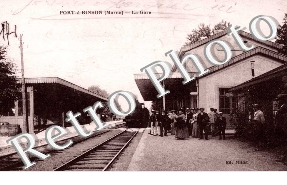 Port a Binson, La Gare