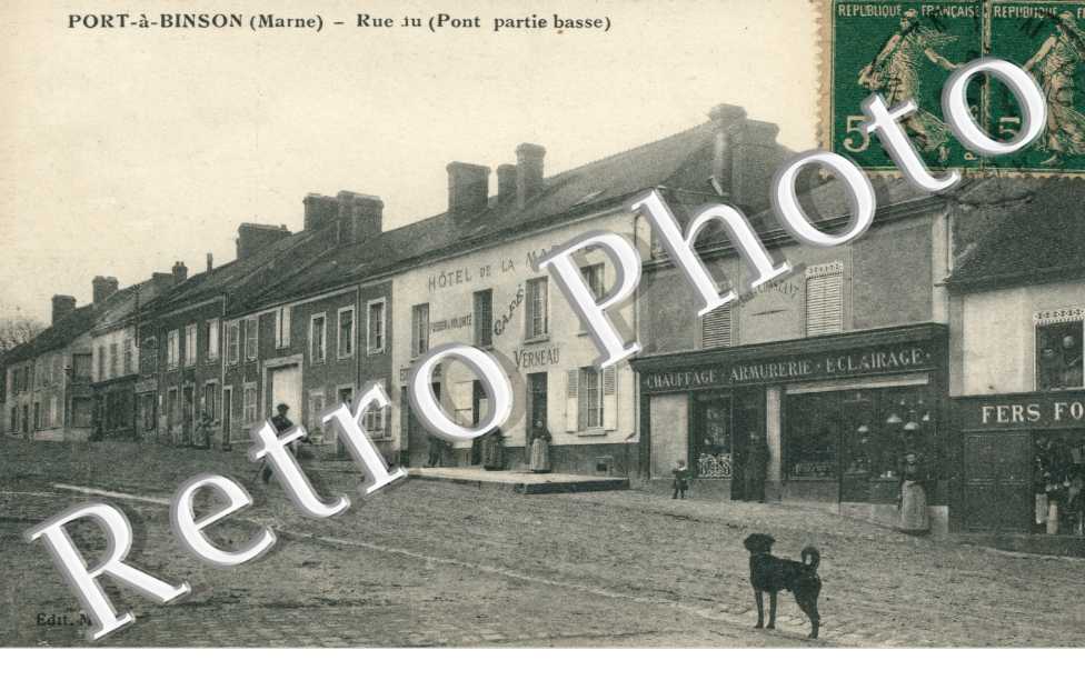 Port a Binson, Rue du Pont