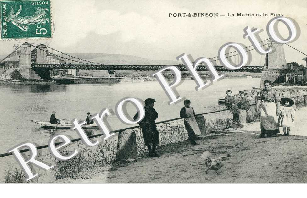Port a Binson, Marne et le Pont