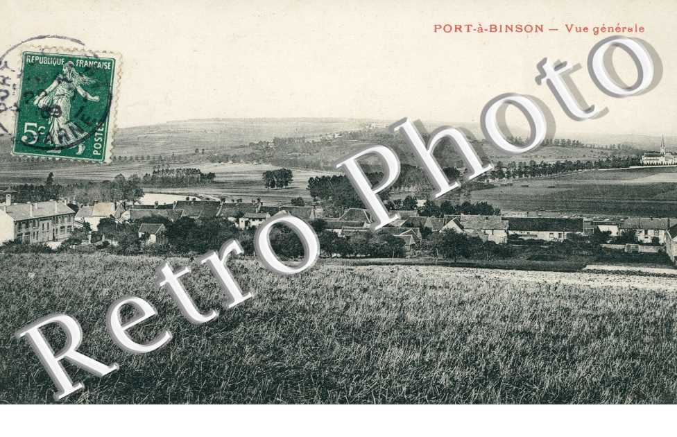 Port a Binson, Vue generale
