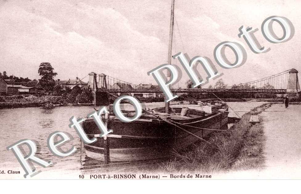 Port a Binson, Bords de la Marne