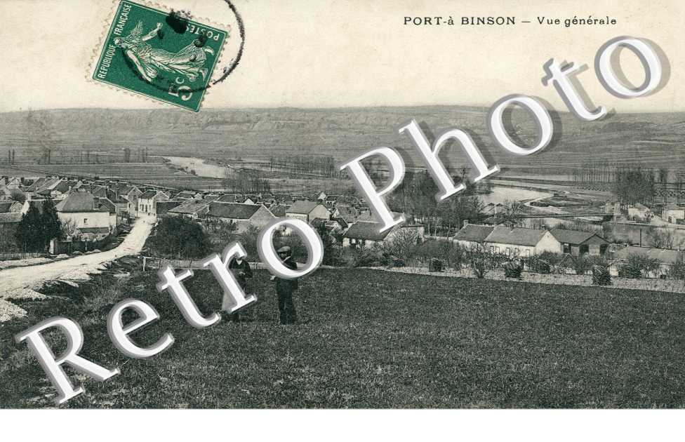 Port a Binson, Vue generale