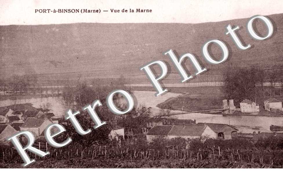 Port a Binson, Vue de la Marne