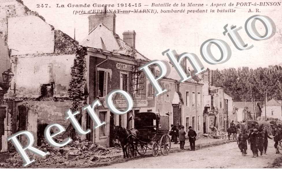 Aspect de Port Binson bombarde
