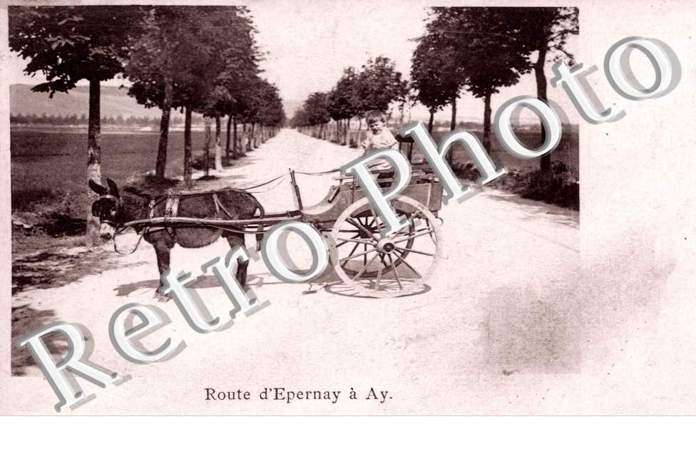 Route d'Epernay a Ay
