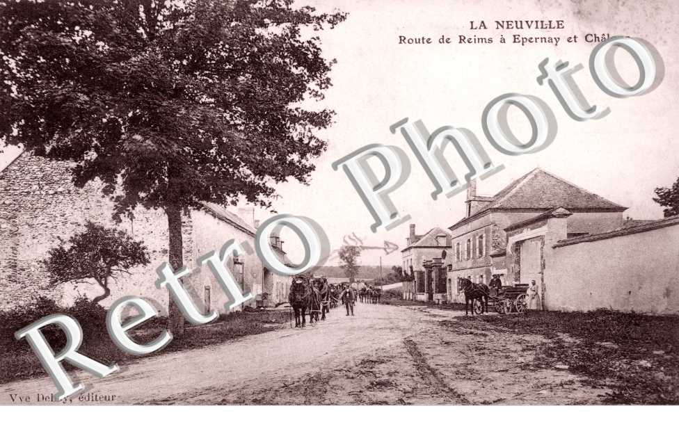 La Neuville, Route de Reims a Epernay