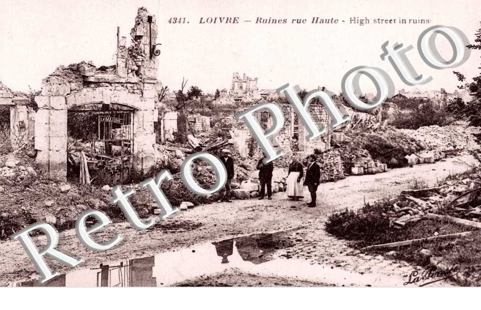 Ruines rue haute