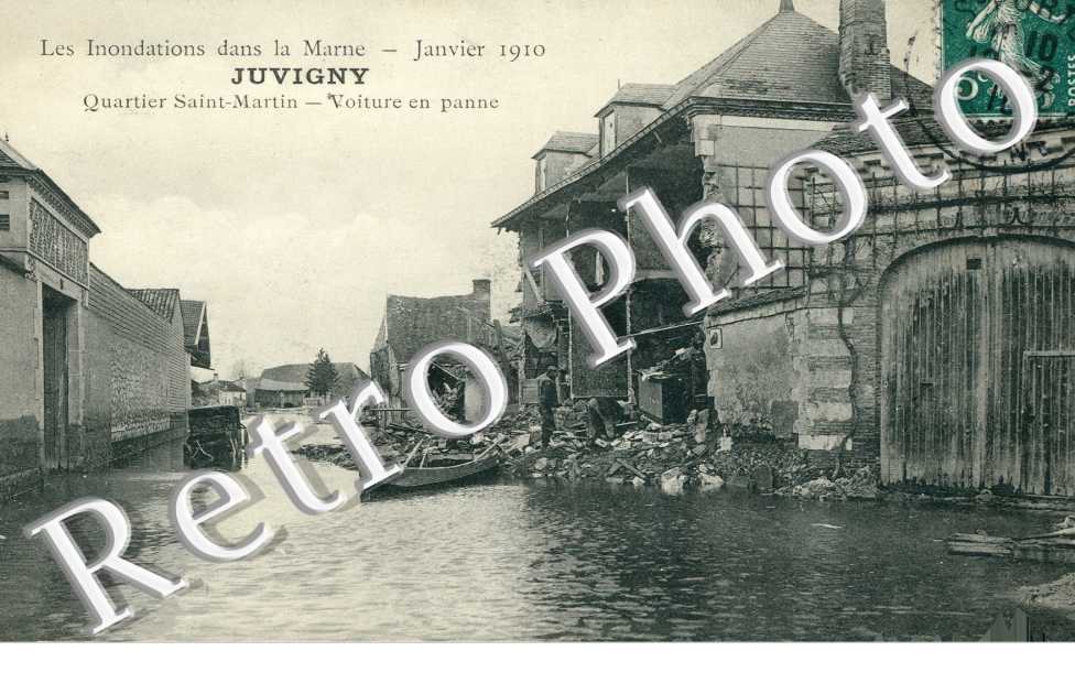 quartier Saint Martin, voiture en panne