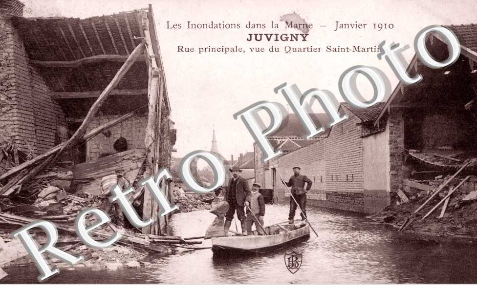 Inondations, Rue Principale 1910