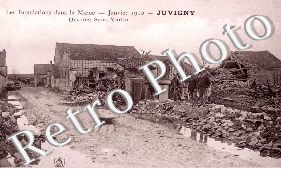 Les inondations dans la Marne