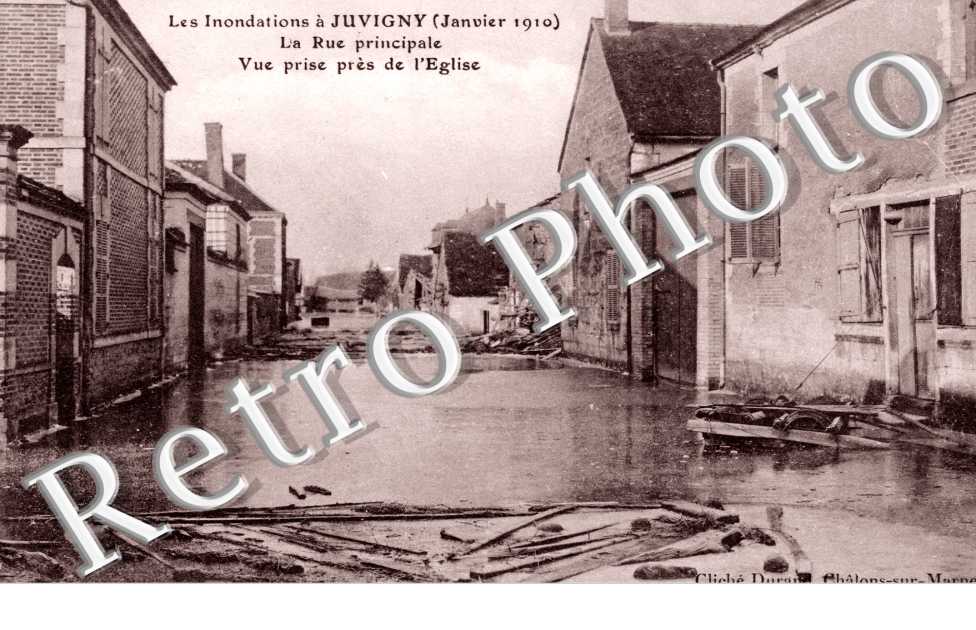 Inondations, Rue Principale 1910