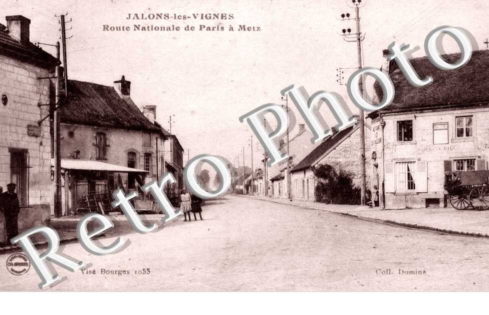 Route nationale de Paris a Metz