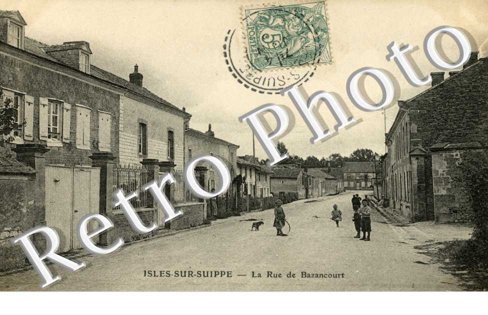 La rue de Bazancourt