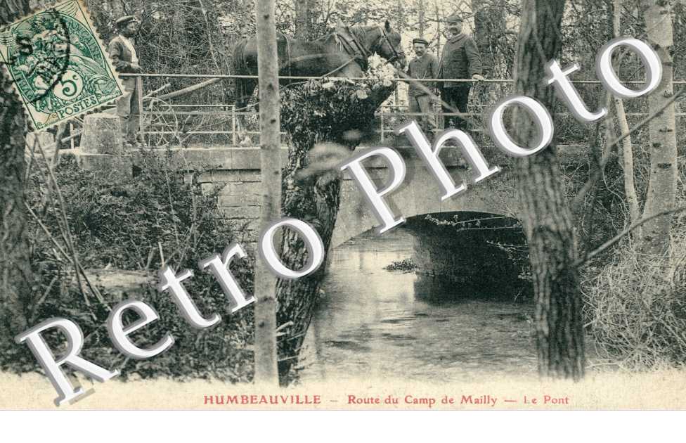 Route du Camp de Mailly, le Pont