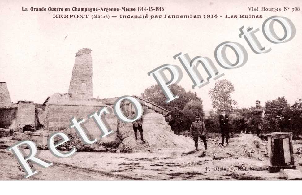 Incendié par l'ennemi - Ruines