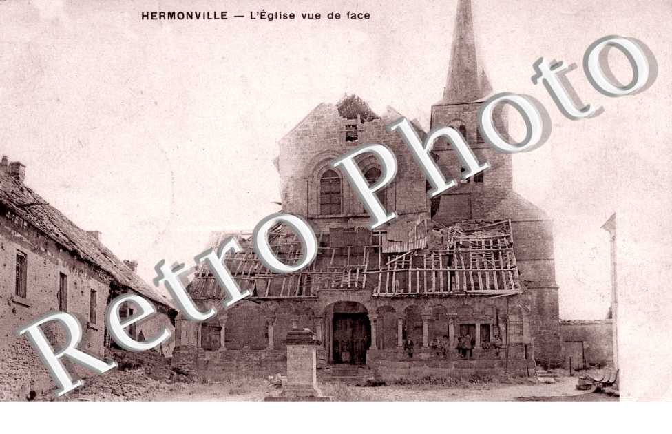 l'eglise vue de face