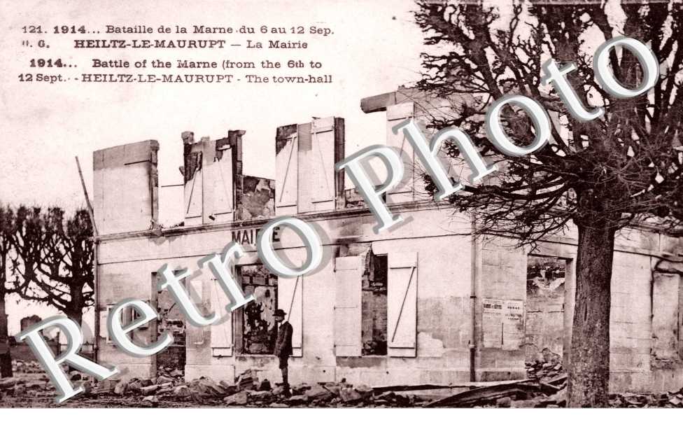 La Mairie en ruines