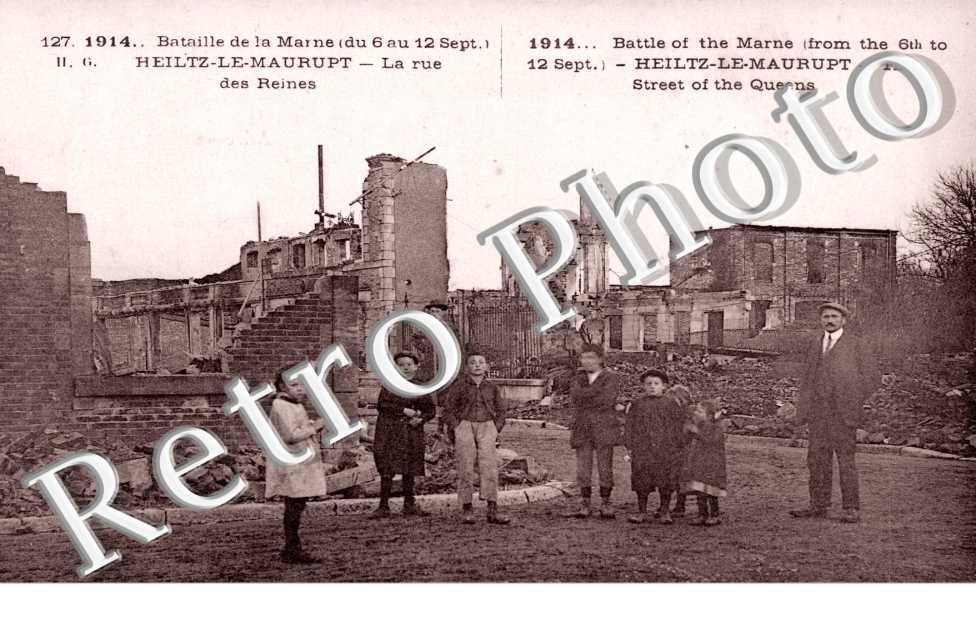 La Rue des Reines en ruines