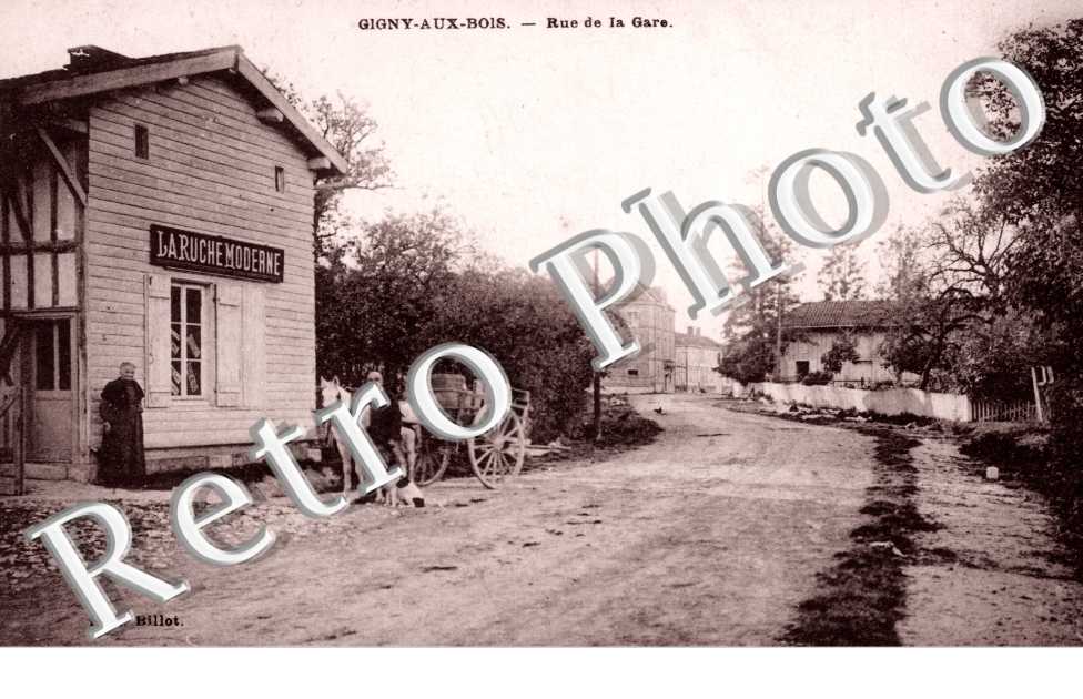 Gigny aux Bois, Rue de la Gare
