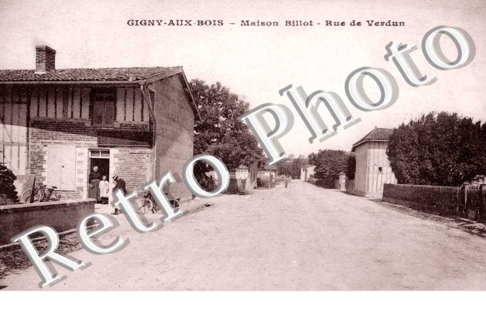 Gigny aux Bois, Maison Billot, Rue de Verdun