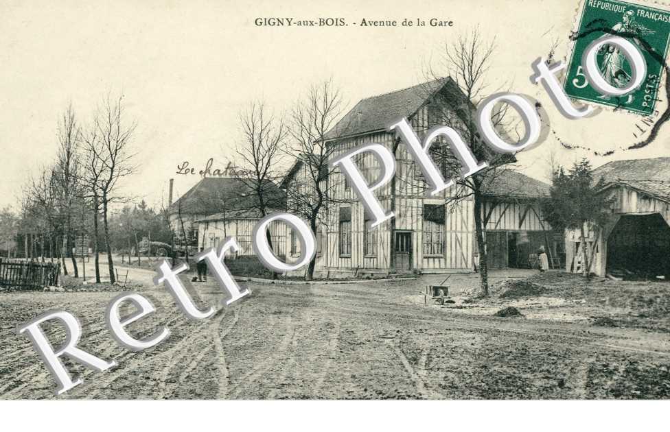 Gigny aux Bois, Avenue de la Gare