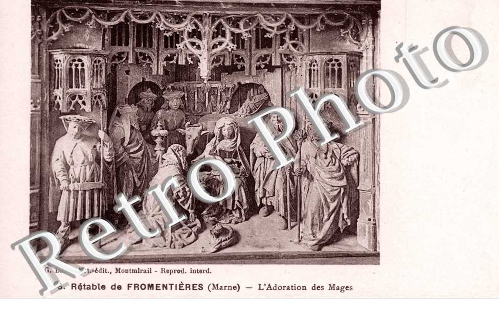 Retable - l'Adoration des Mages