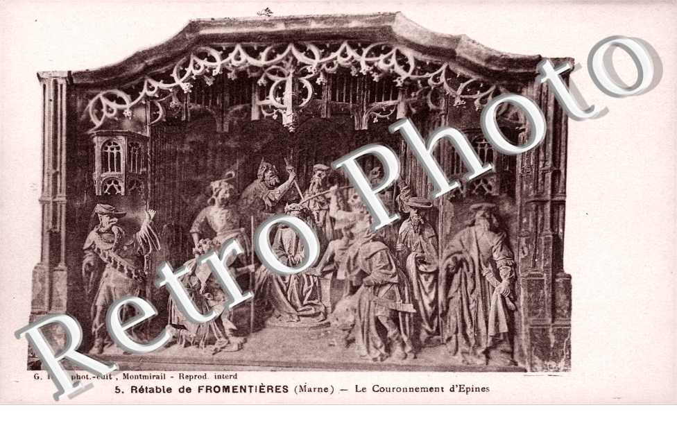Retable -  le Couronnement d'Epines