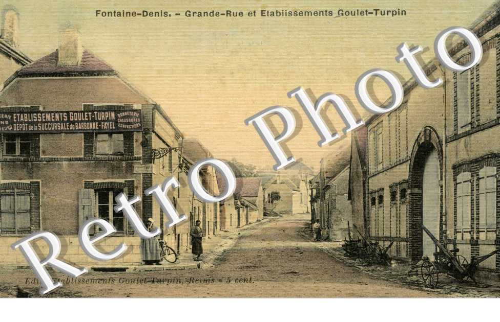 Grande rue et etablissements Goulet-Turpin