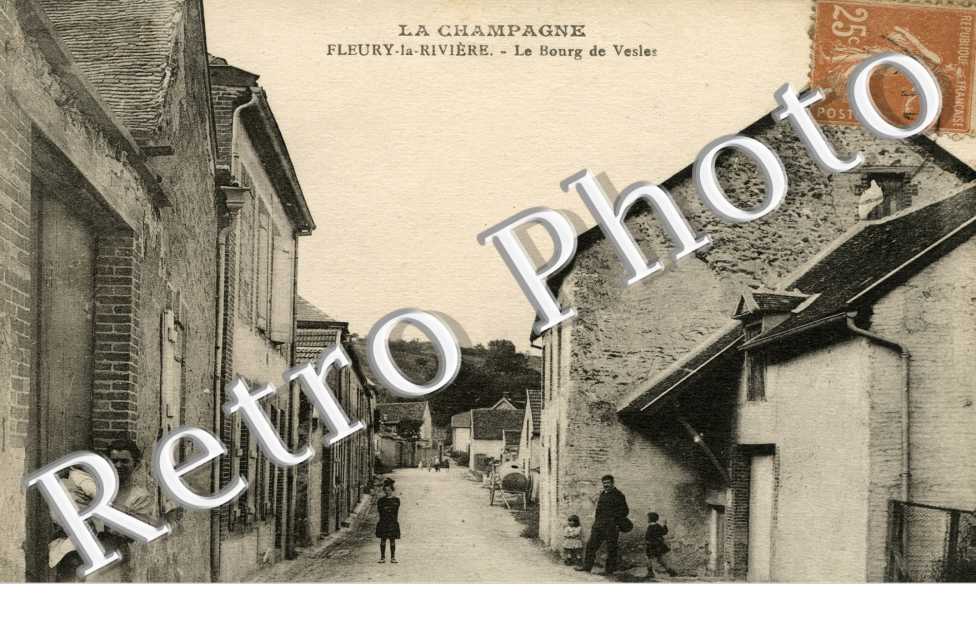 Le bourg de Vesles