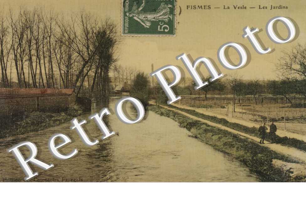 La Vesle - Les jardins
